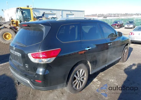 2014 Nissan Pathfinder Sv из США, поврежденный, VIN 5N1AR2MM7EC733344